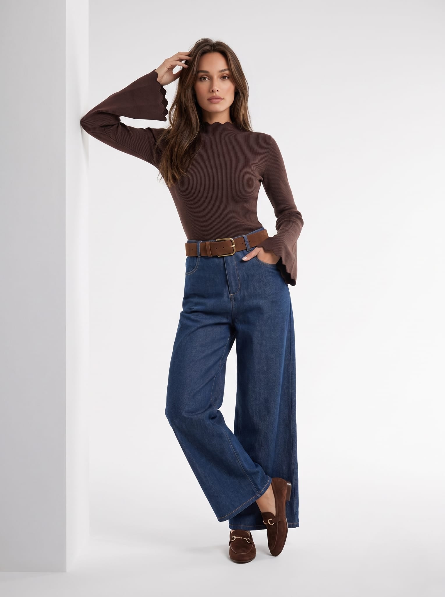 Pull Evania - Cacao Maglia donna