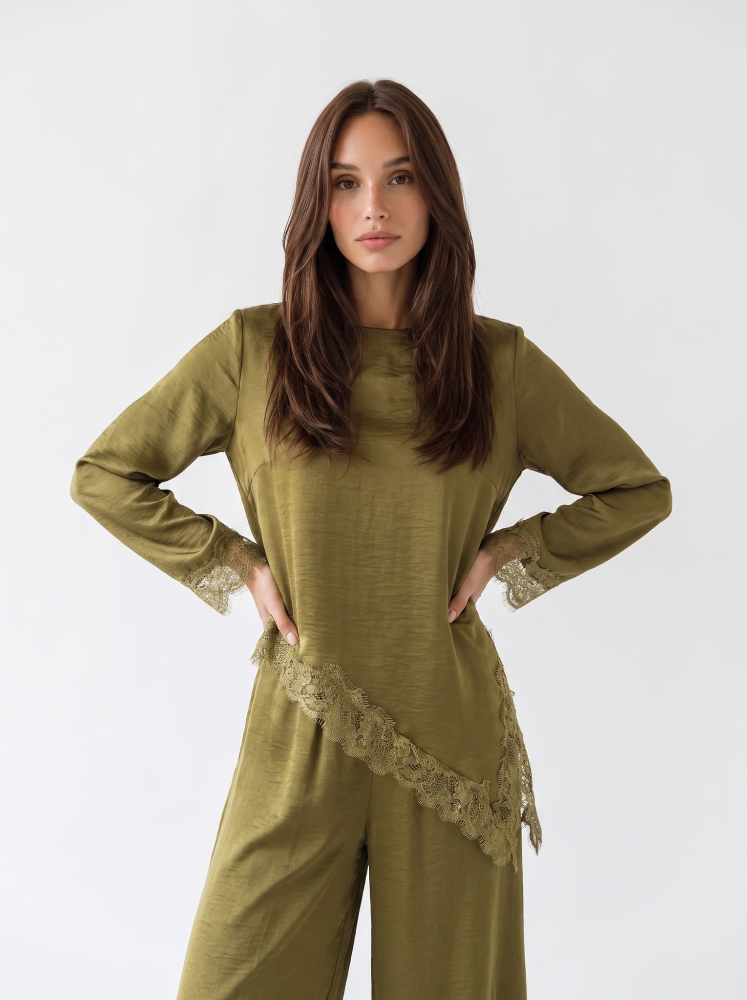 Coordinato Calista - Verde olio Coordinato donna