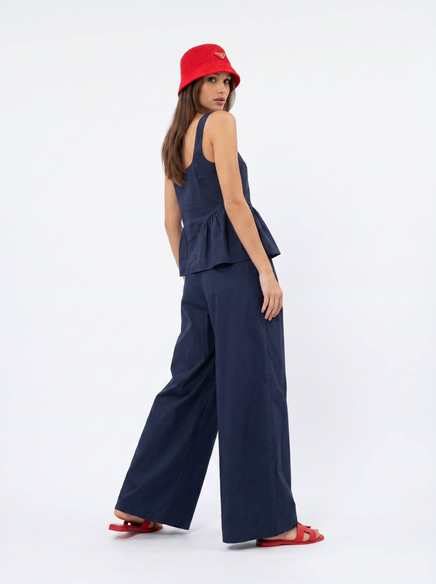 Top Coralie - Blu donna