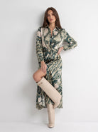 Abito Dalia - Verde Petrolio Abito donna