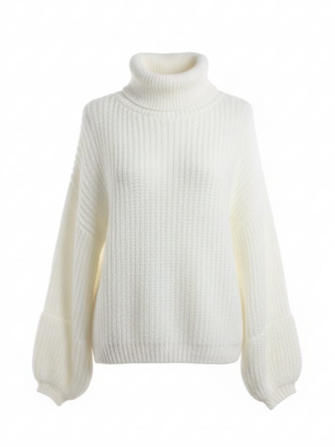 Viola – Pull mohair caldo morbido Panna donna