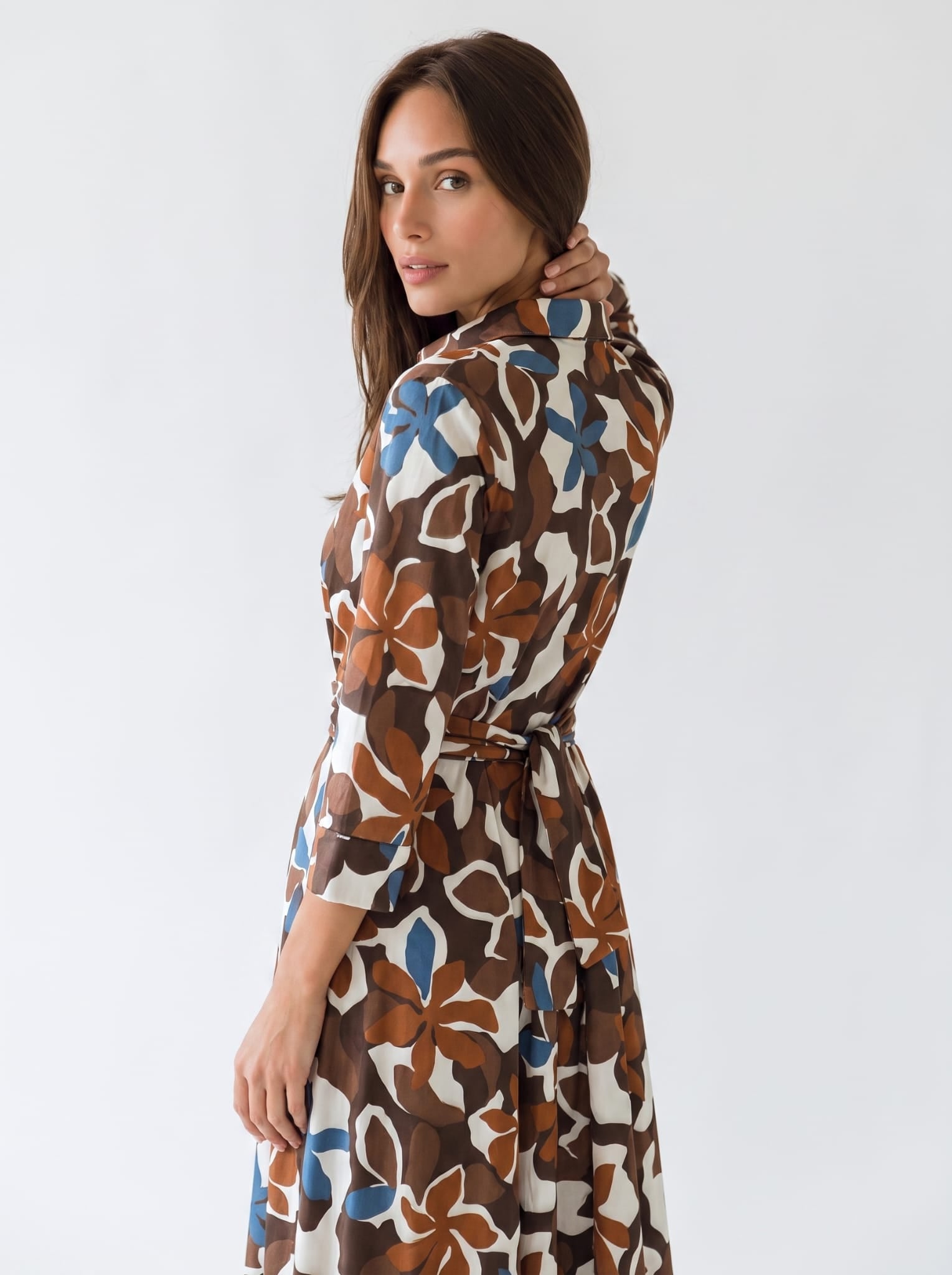 Abito Lyra - Marrone Multicolor Abito donna