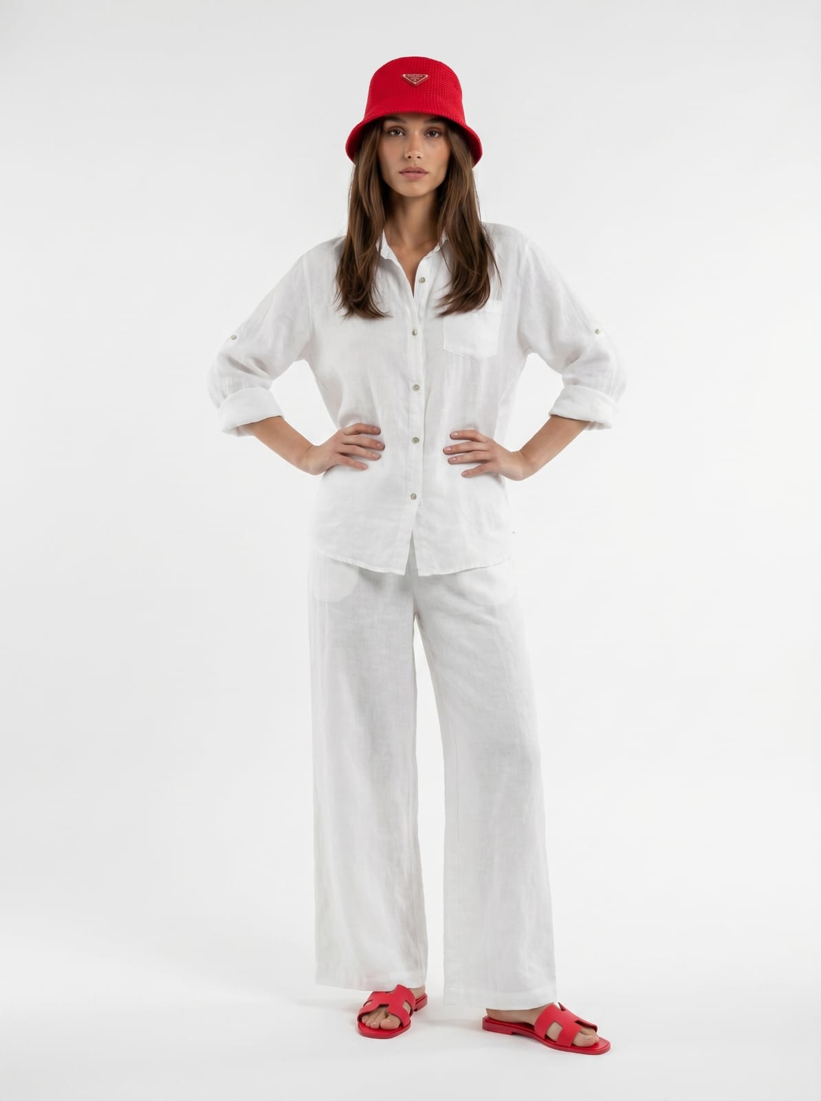 Coordinato Malaga - Bianco donna