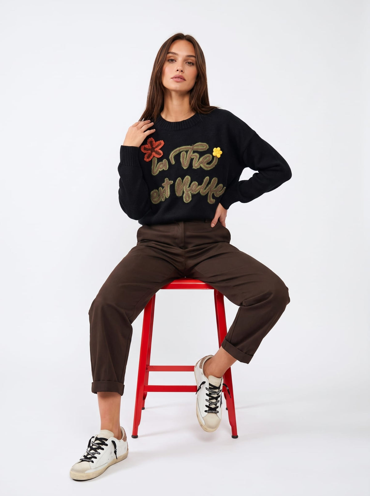 Pullover La Vie - Nero Maglia donna