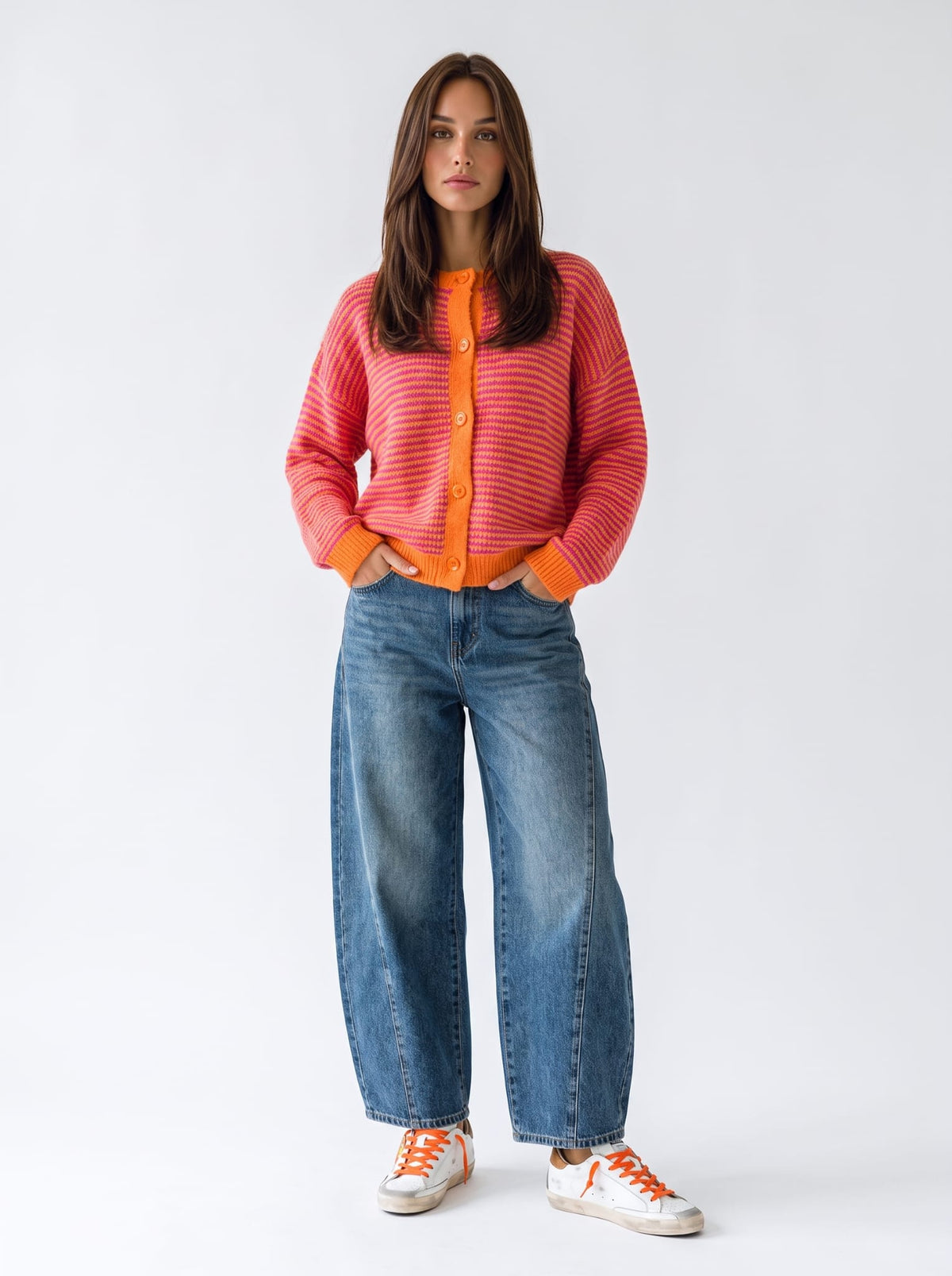 Jeans Rhea - Denim Sabbiato Jeans donna