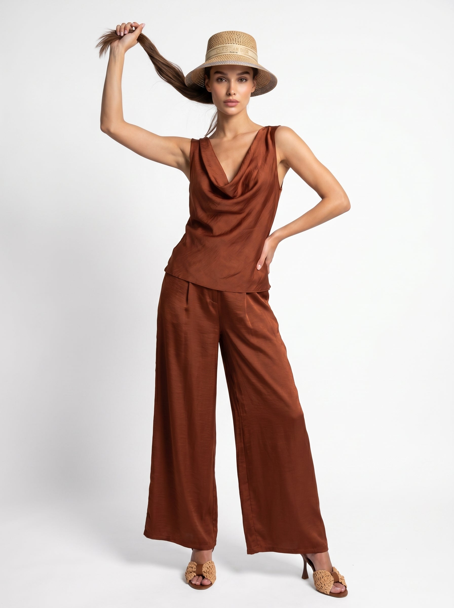 Coordinato Aurora - Ruggine donna