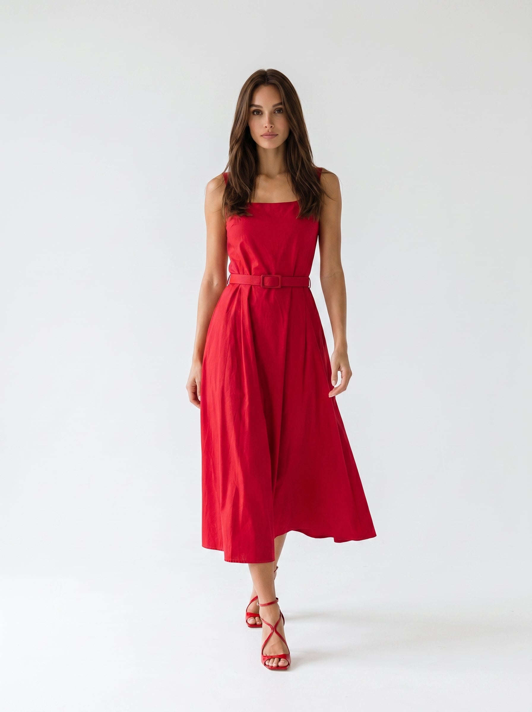Abito Sakura - Rosso donna