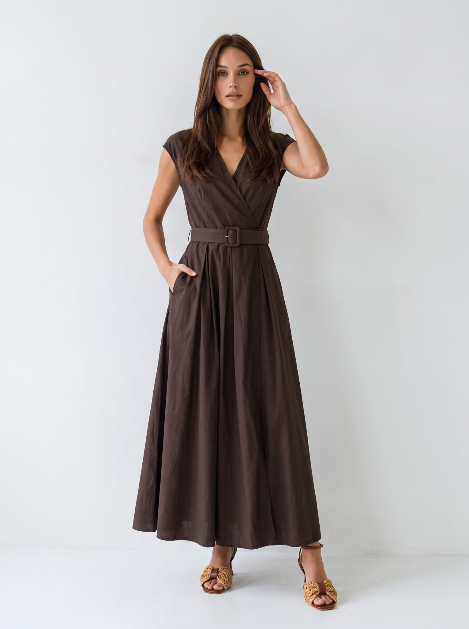 Abito Isolde - Marrone donna