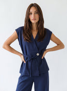 Coordinato Cleo - Blu donna