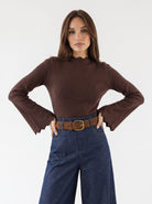 Pull Evania - Cacao Maglia donna