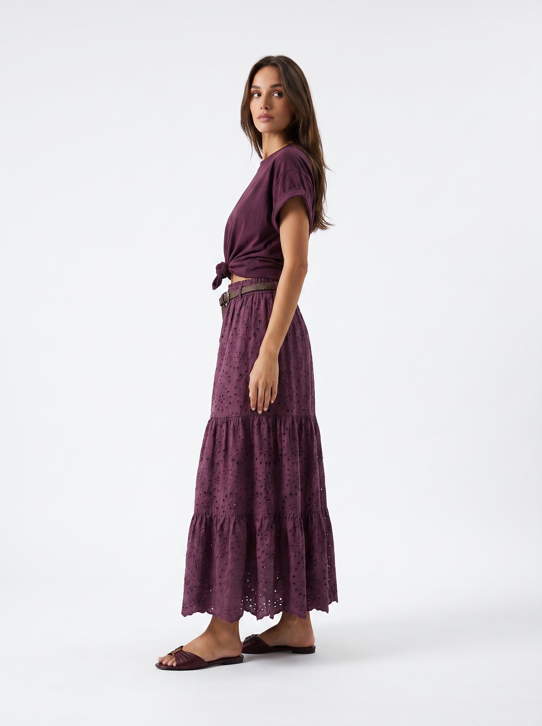Gonna Isabella - Borgogna donna