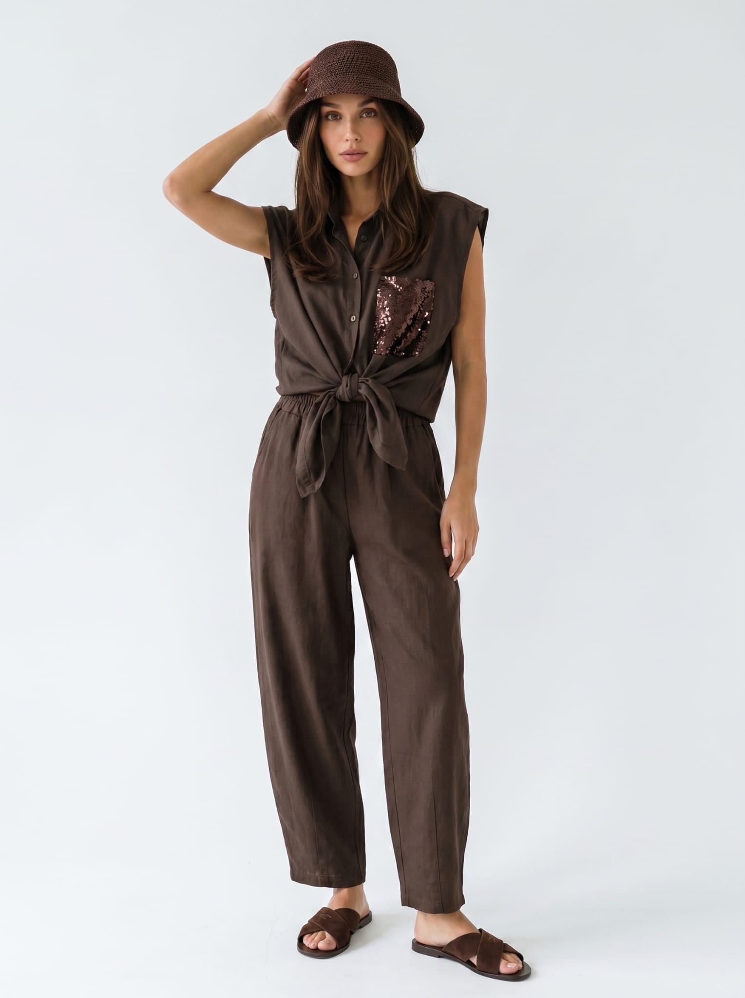 Coordinato Penelope - Marrone donna
