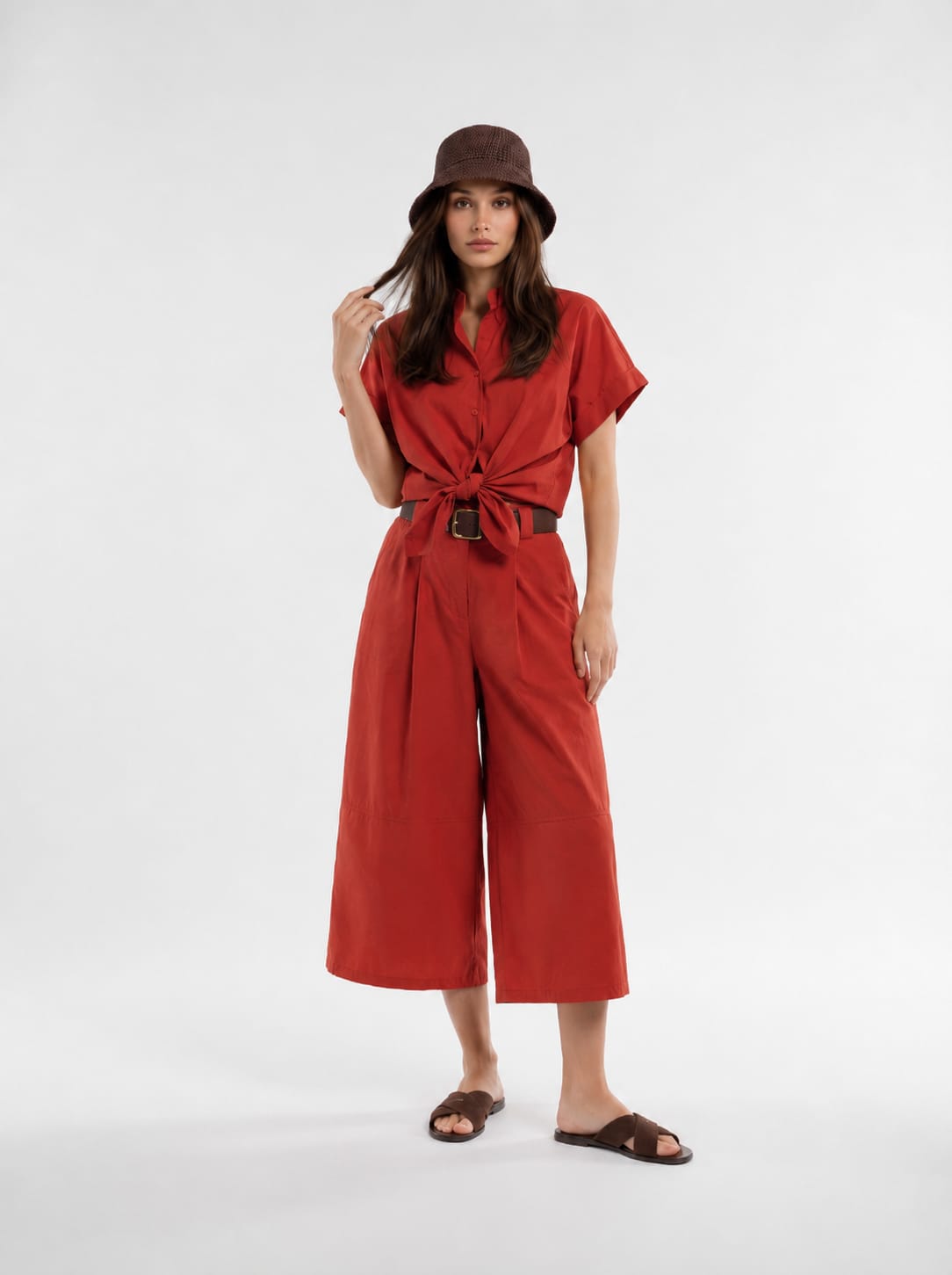 Camicia Odessa - Ruggine donna