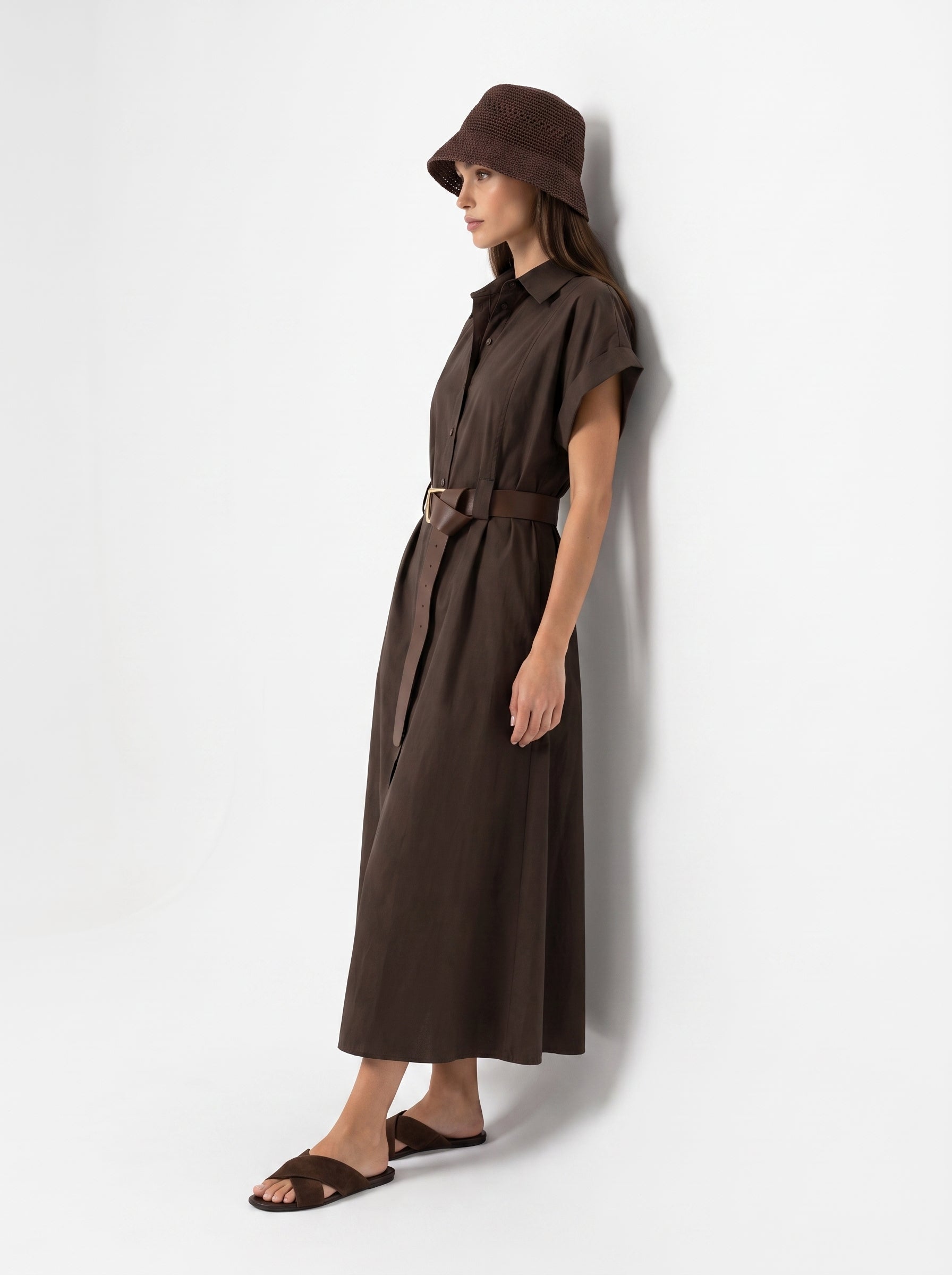 Abito Rachele - Marrone donna
