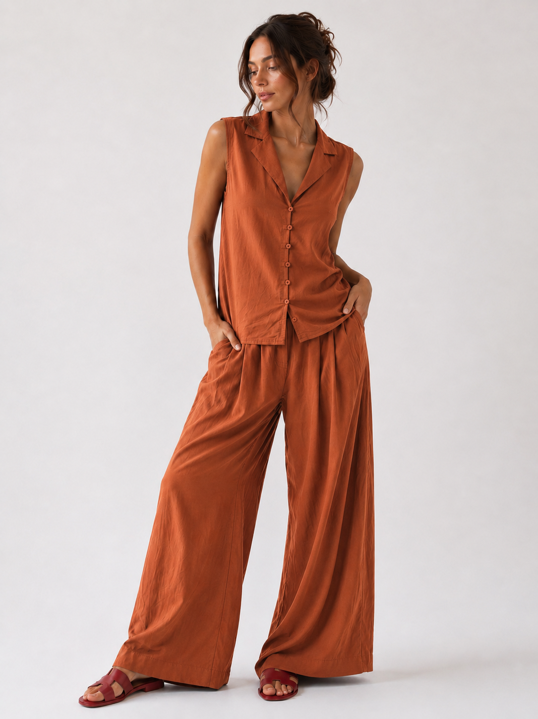 Coordinato Maelys – Ruggine donna