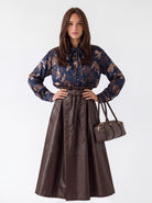 Camicia Théa – Blu scuro Camicia donna