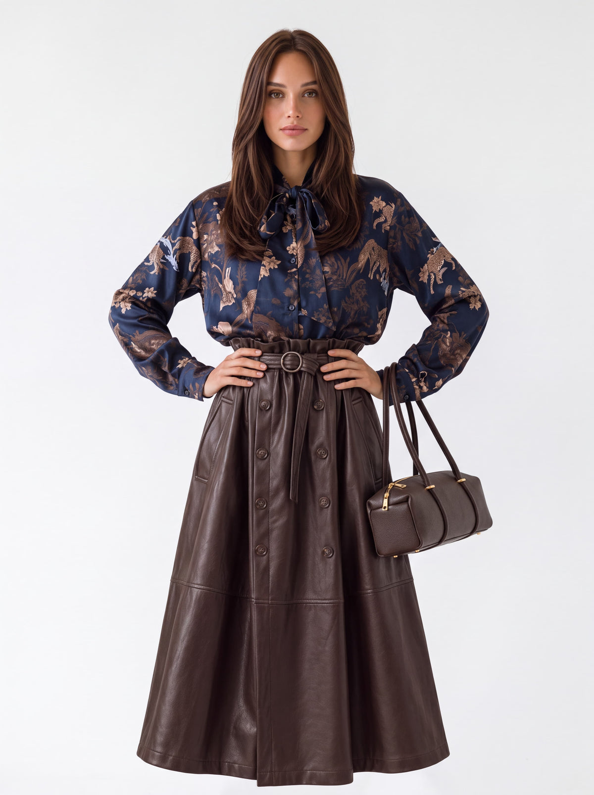 Camicia Théa – Blu scuro Camicia donna