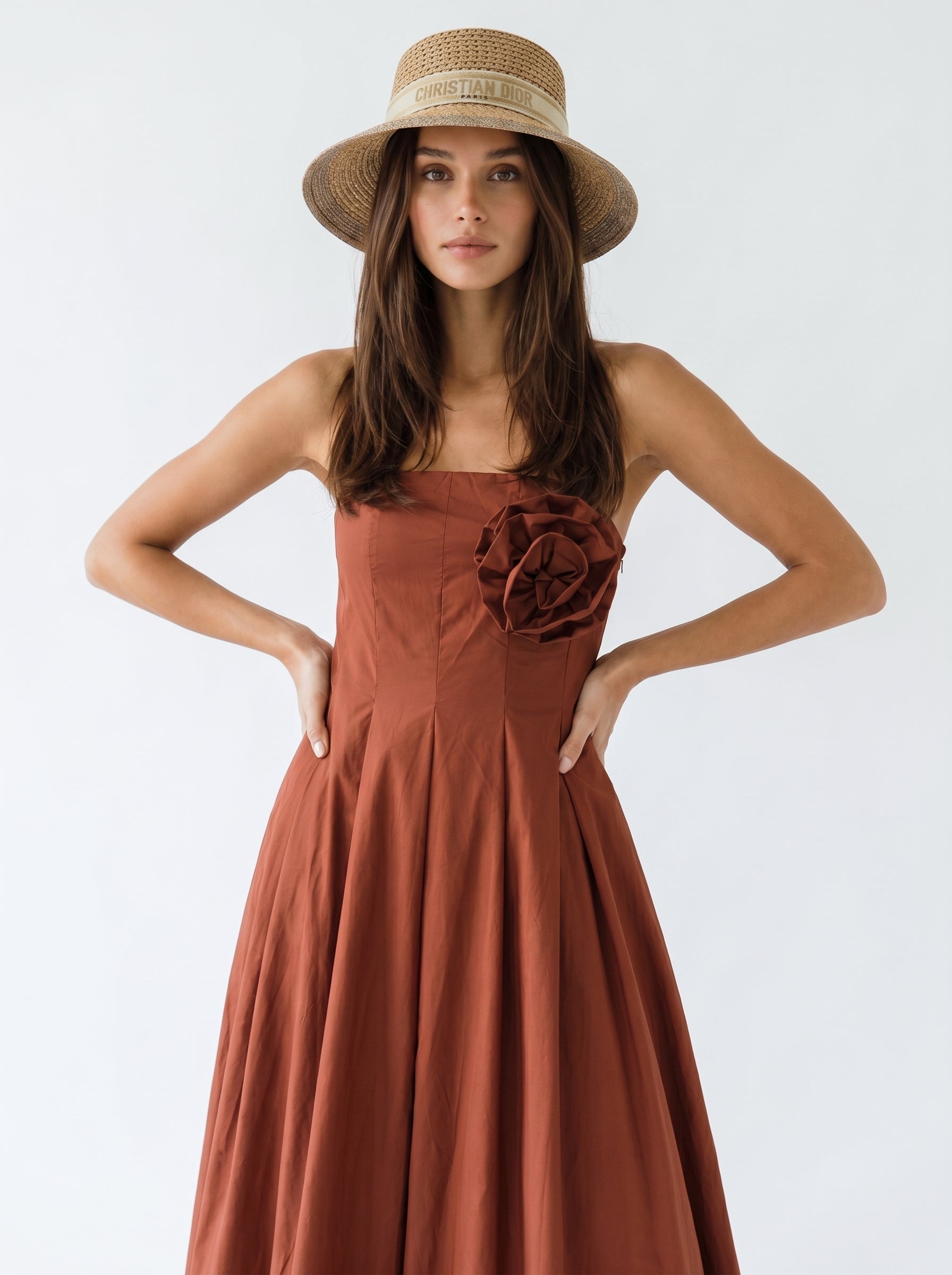 Abito Sandy - Ruggine donna