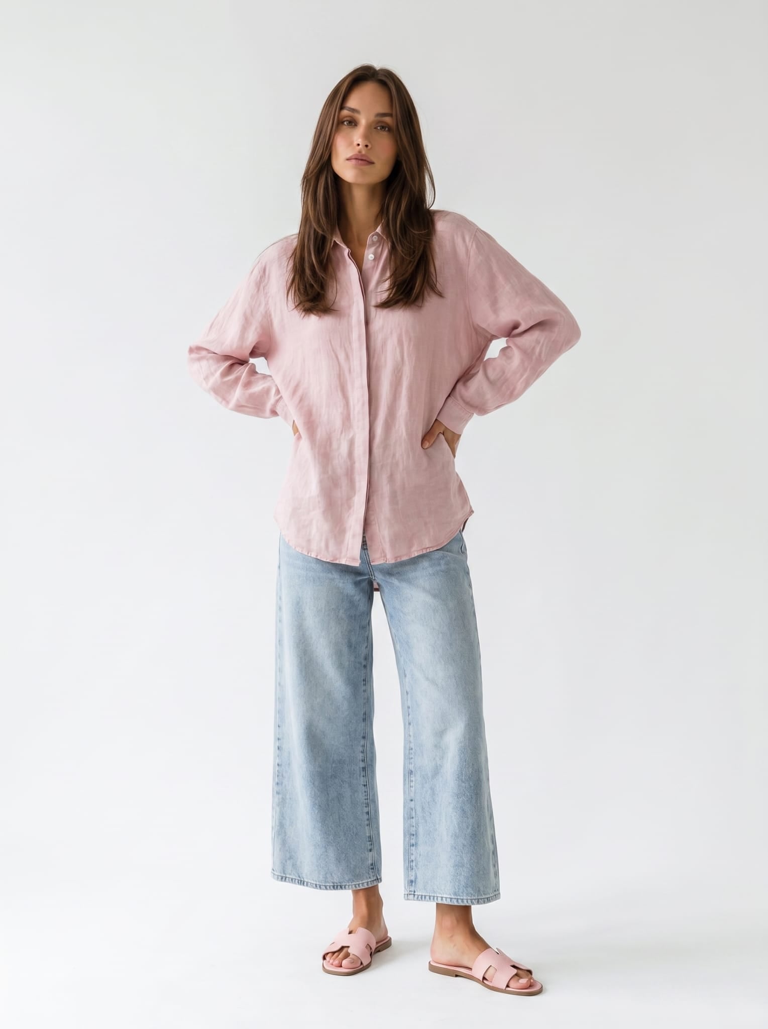 Camicia Lunaria - Rosa donna