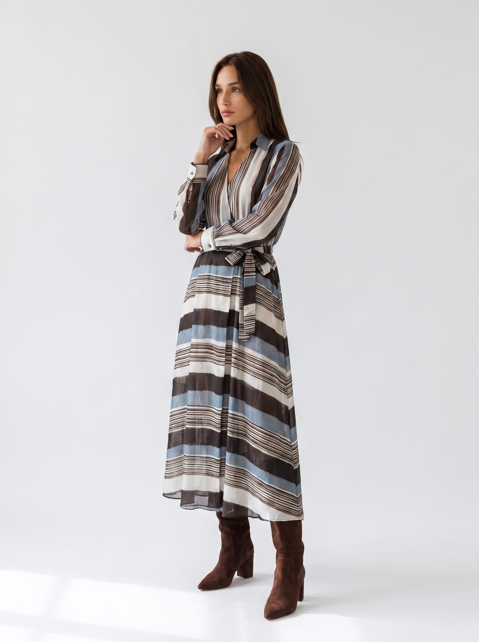 Abito Isadora - Azzurro Polvere Abito donna