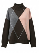 Pull Mila - Marrone e rosa donna