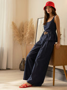 Top Coralie - Blu donna