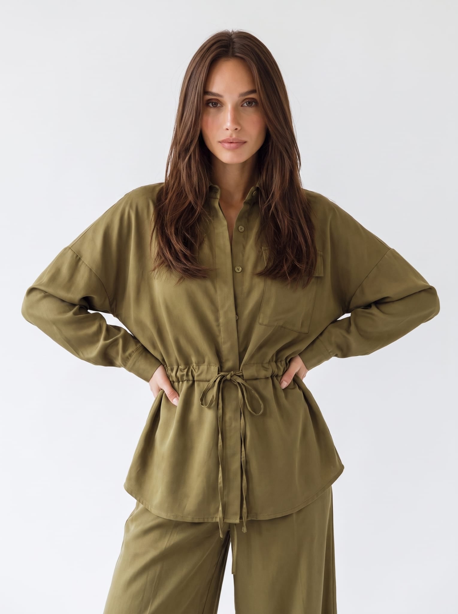 Coordinato Thalia - Verde olio Coordinato donna