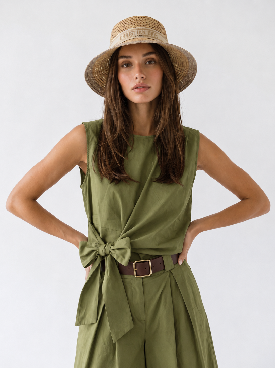 Camicia Amal - Verde pistacchio donna