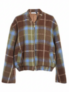 Bomber Arisa - Marrone e azzurro donna