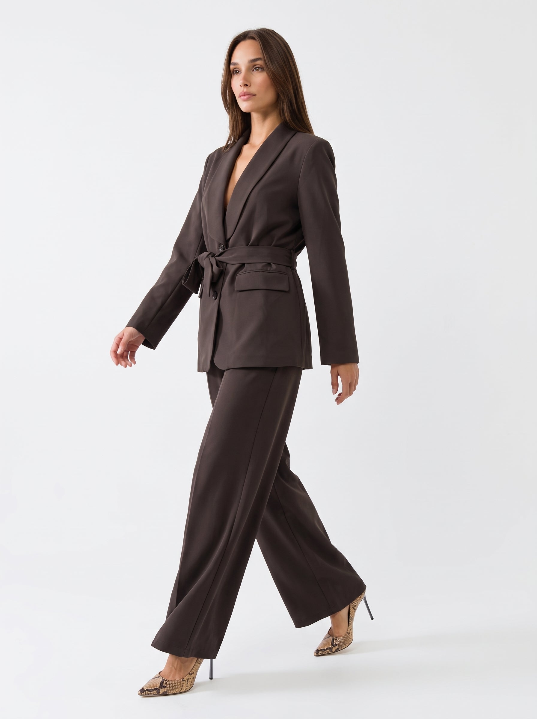 Tailleur Esperia - Moka freddo Tailleur donna