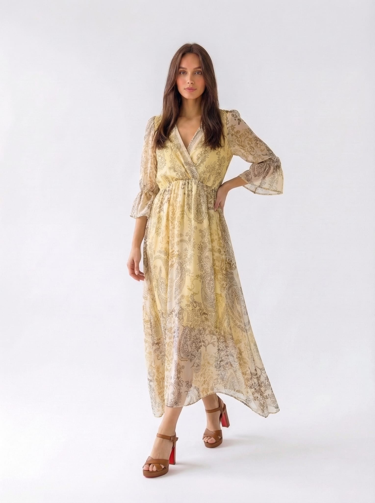 Abito Daria - Giallo fantasia donna