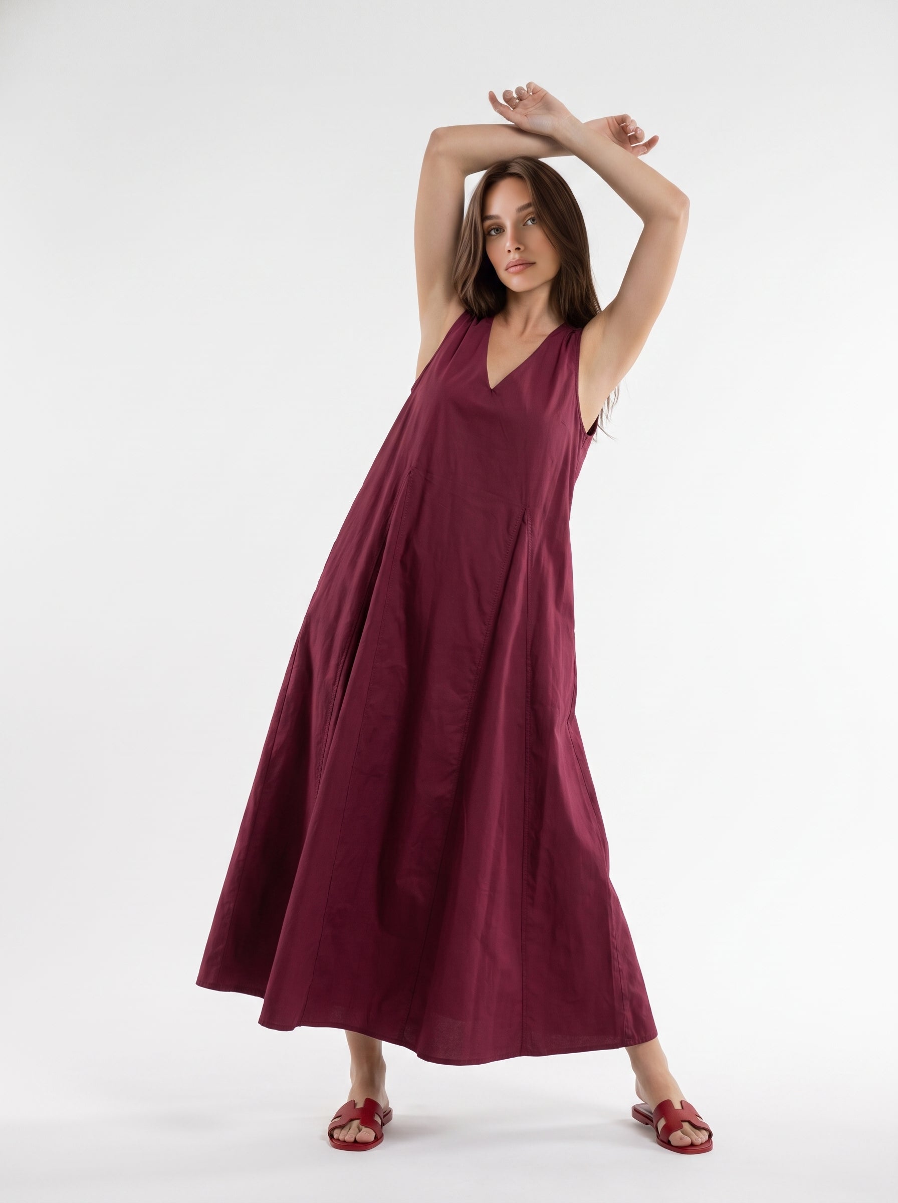 Abito Elodiea - Bordeaux donna