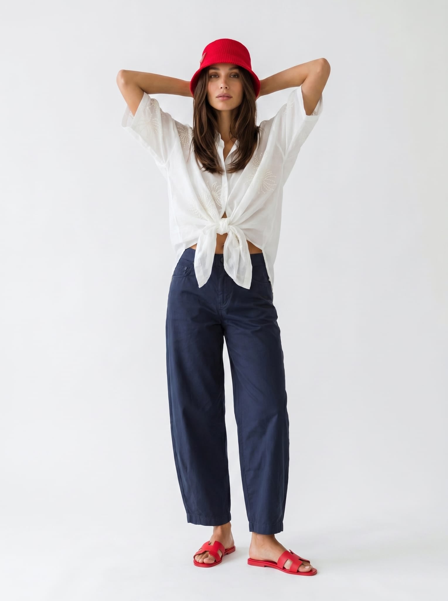 Pantalone Olivia - Blu donna