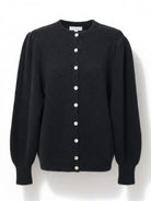 Mavi – Cardigan morbido in lana Nero donna