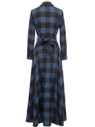 Abito Giselle - Marrone e Celeste donna