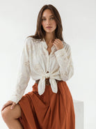 Camicia Yara - Burro maniche lunghe donna
