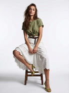 T-Shirt Clotilde - Verde donna