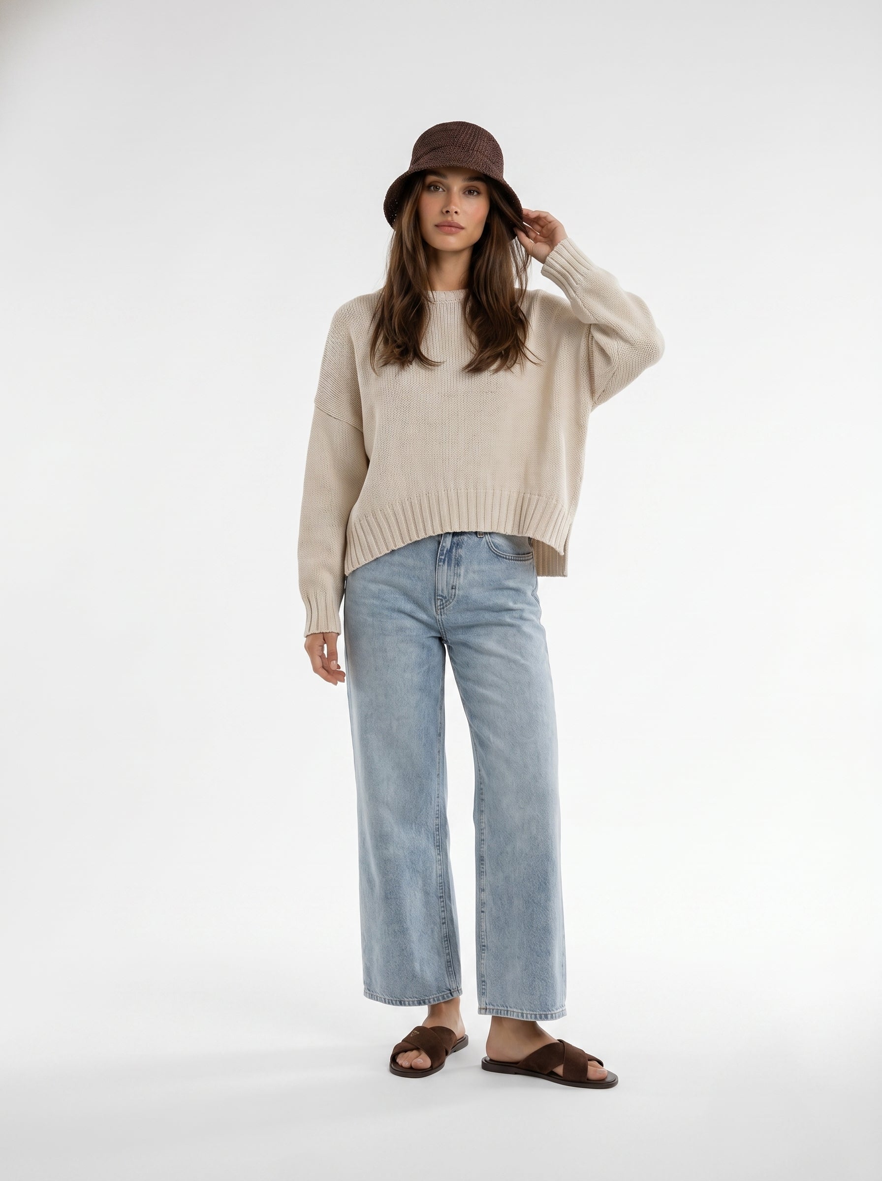 Maglia Nadia – Burro donna