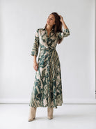 Abito Dalia - Verde Petrolio Abito donna