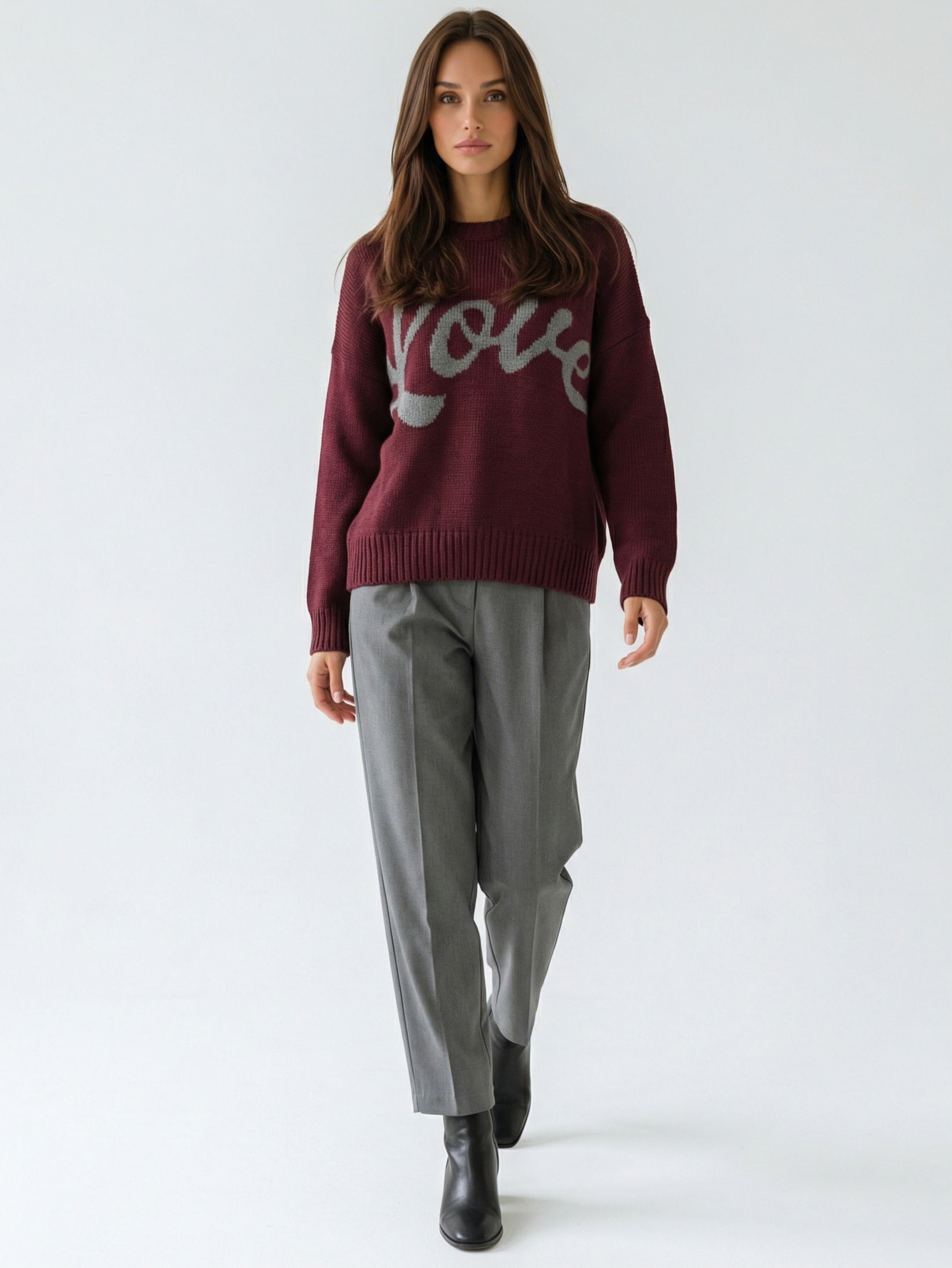 Pantalone Irina - Grigio donna