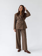 Tailleur Cassia - Cacao Tailleur donna