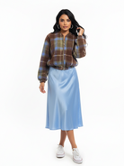 Bomber Arisa - Marrone e azzurro donna