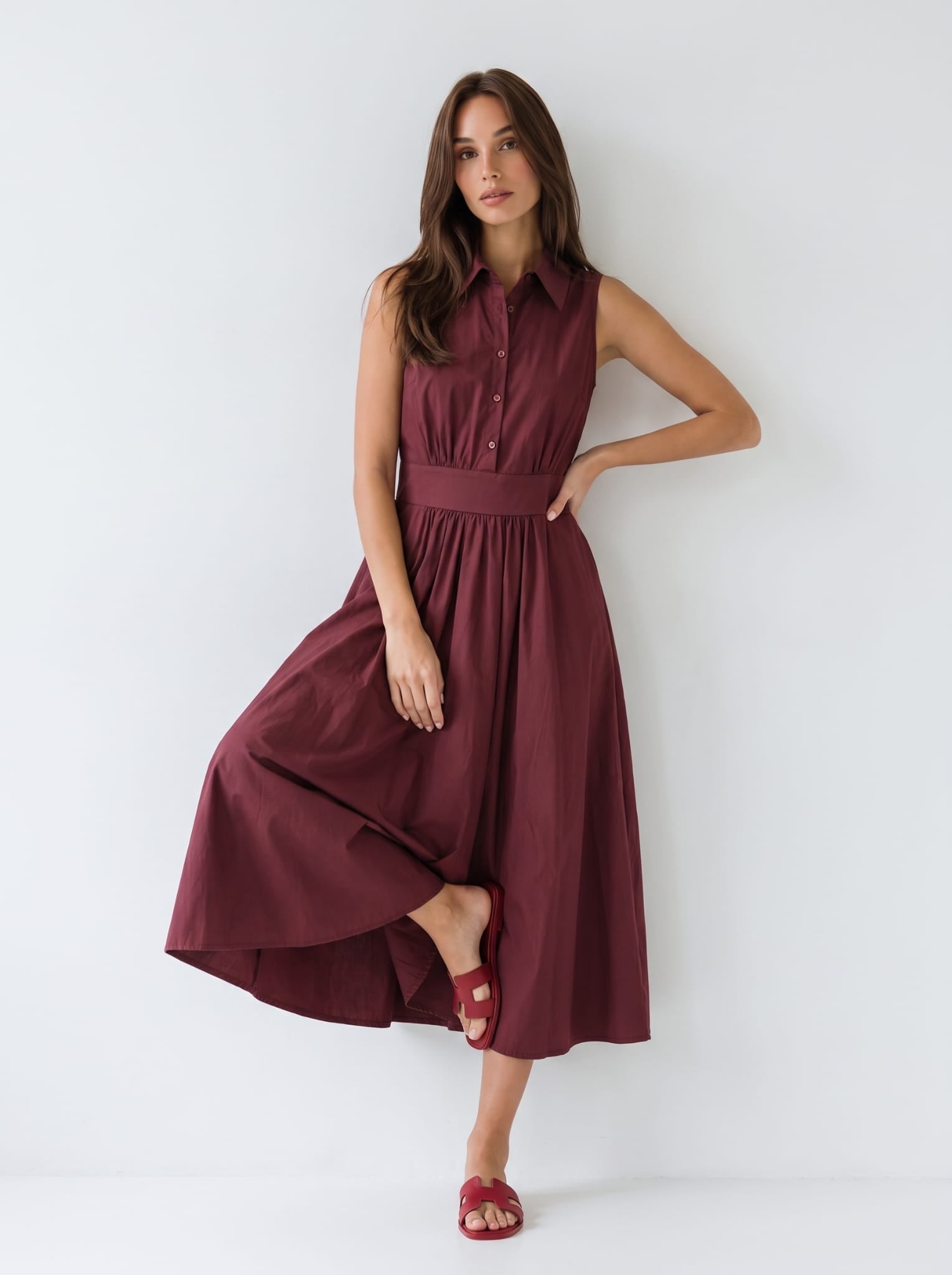 Abito Fiordaliso - Bordeaux donna