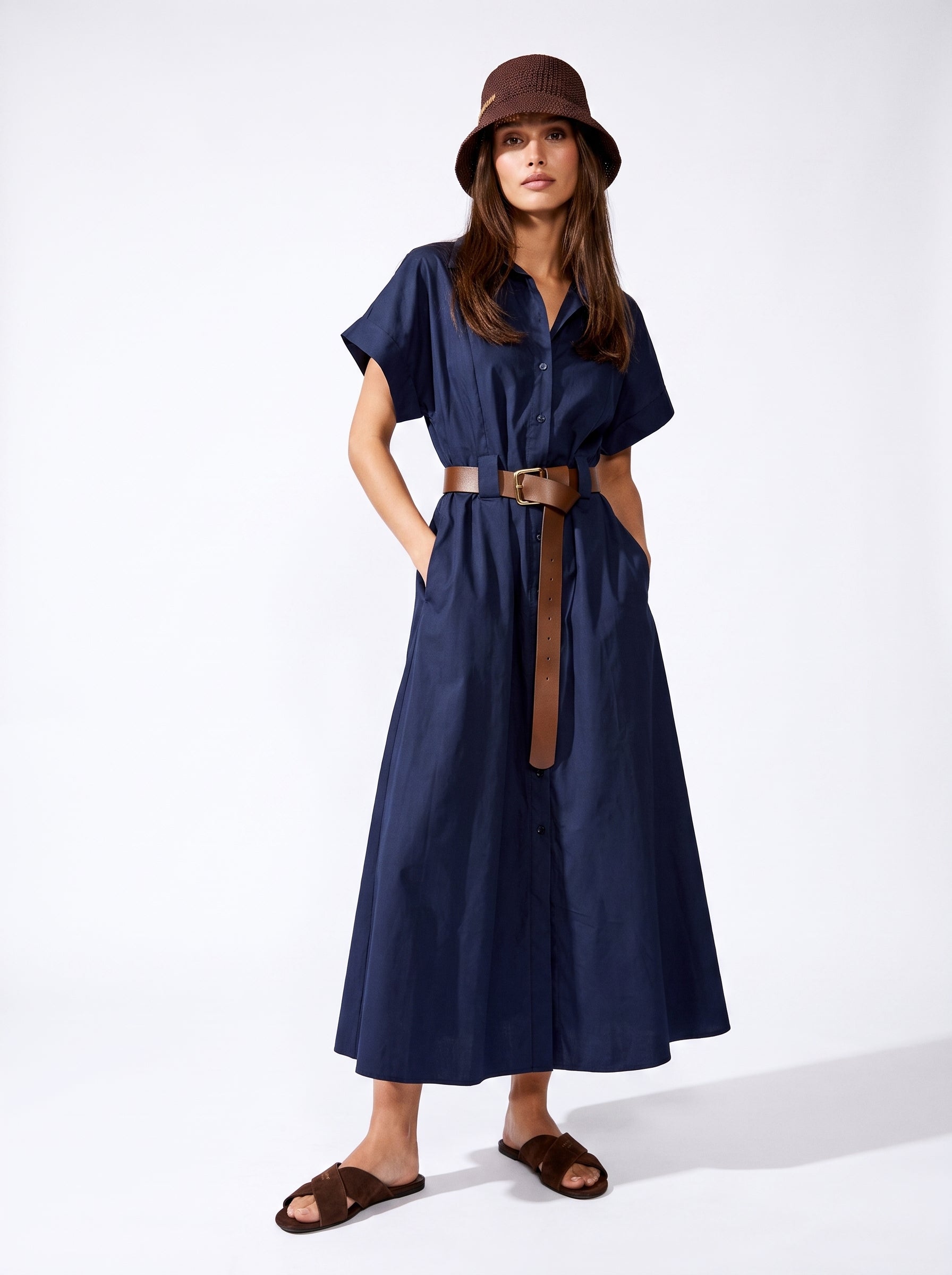 Abito Rachele - Blu donna