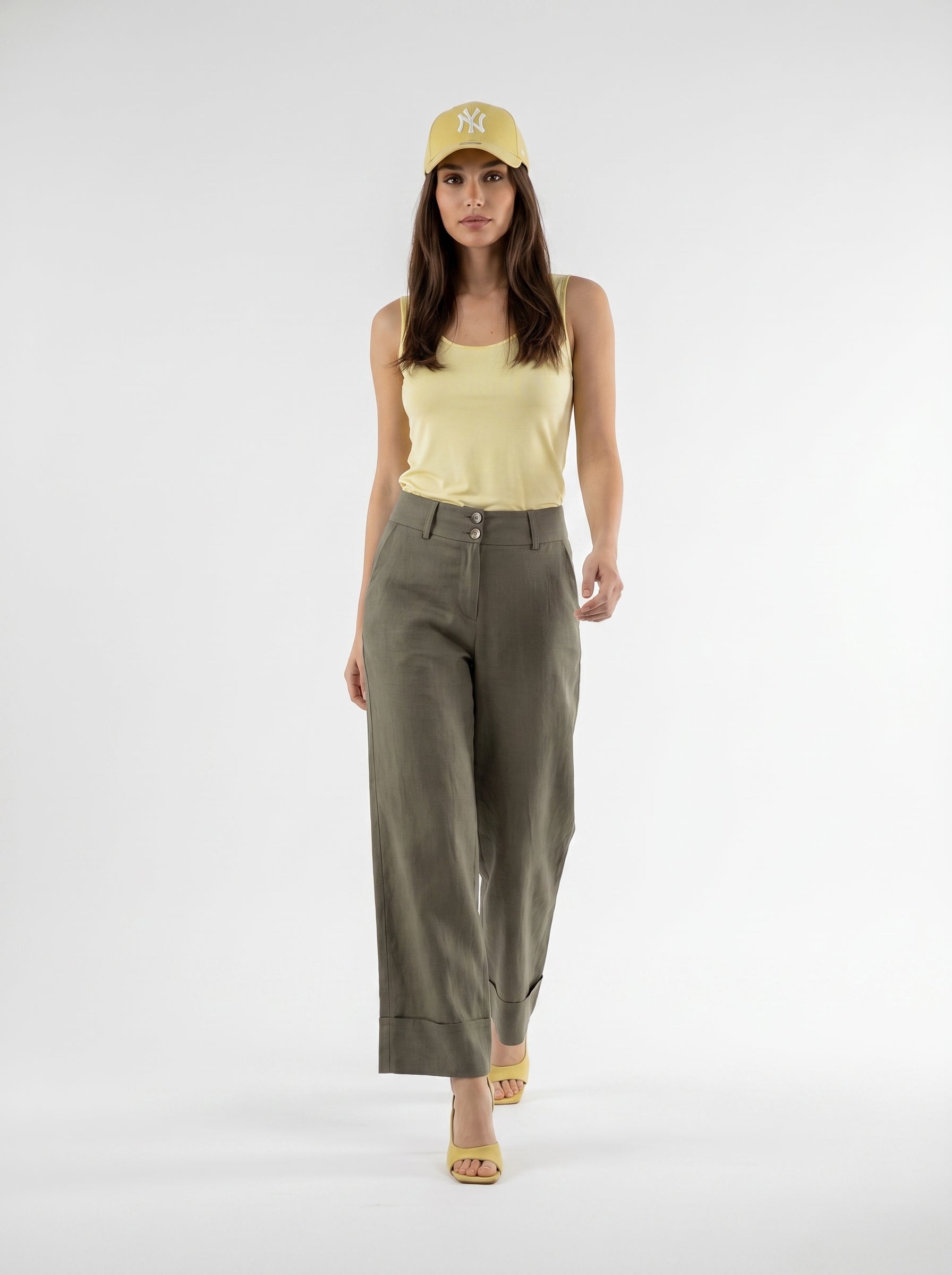 Canotta Elowen - Giallo donna