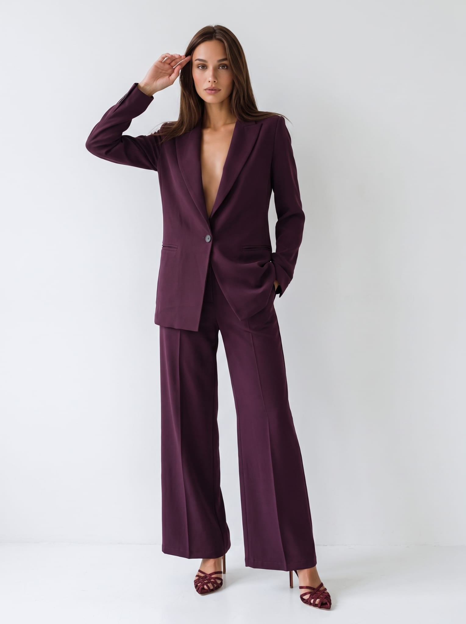 Tailleur Matilde - Bordeaux Tailleur donna