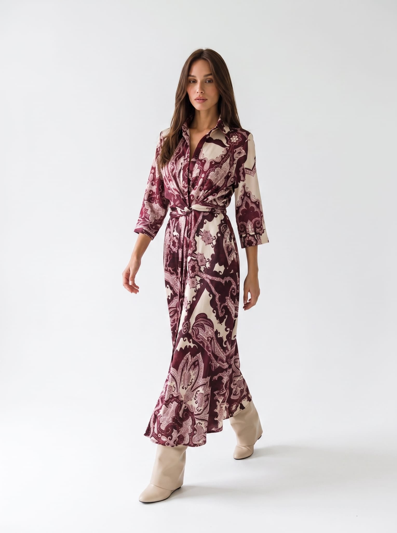 Abito Dalia - Bordeaux Abito donna