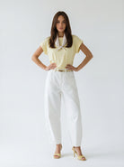 T-shirt Kaelis - Giallo donna