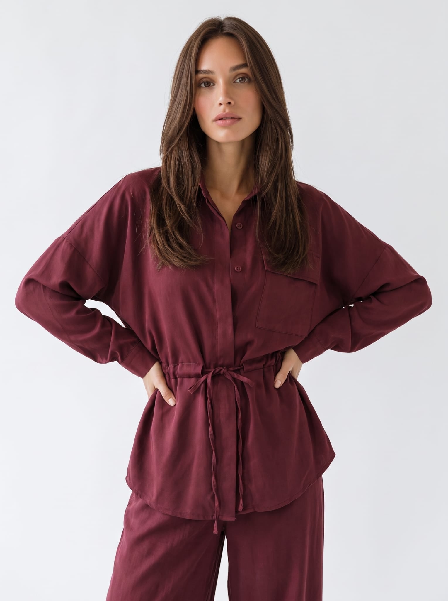 Coordinato Thalia - Bordeaux Coordinato donna