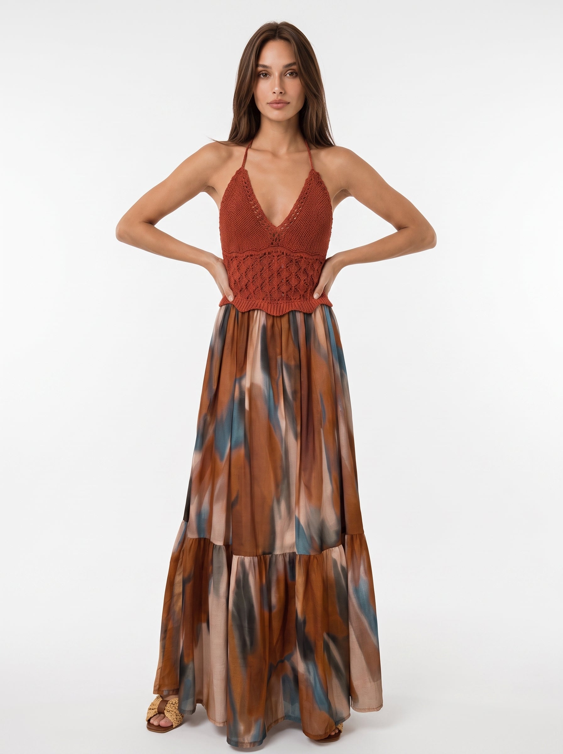 Abito Calliope - Ruggine donna